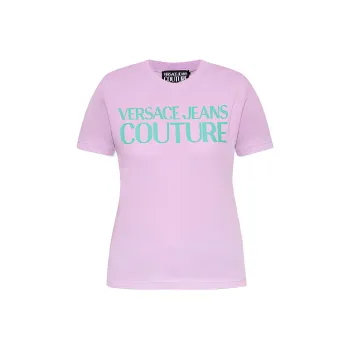 VERSACE JEANS COUTURE SS22 T Shirt Women's Purple