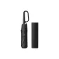 Trifold 8-Rib Open-Ring Umbrella in Obsidian Black