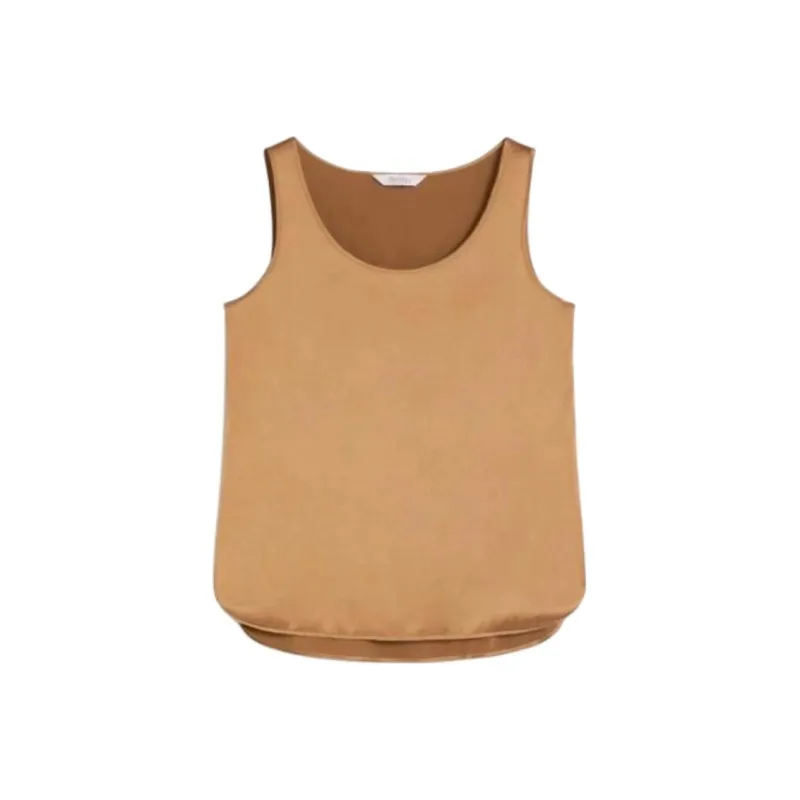 MaxMara Tank Tops Women's Brown-0