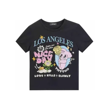 Ed Hardy Regular T Shirt Women's Black