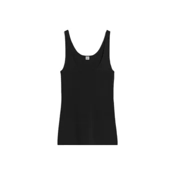 TOTEME Sleeveless Knitted Tank Top