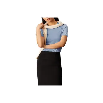 CALVIN KLEIN T Shirt Women's Star Blue