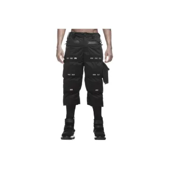 NORVINCY Winter Zip Pocket Skiing Loose Fit Casual Pants Trendy Unisex
