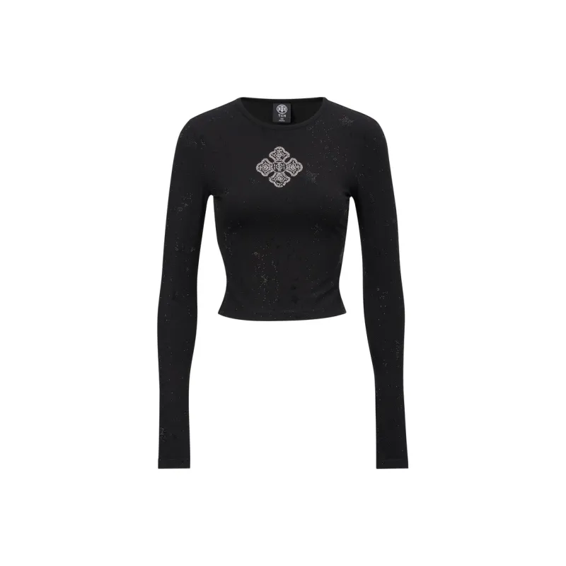 TCH T Shirts Women's Black-0