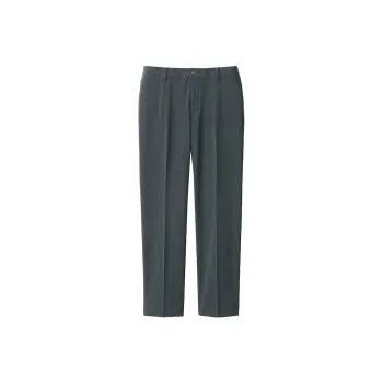 MUJI LABO Series Casual Pants Men's Charcoal Gray