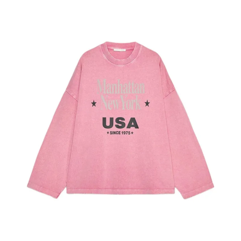 ZARA T Shirts Women's Pink-0