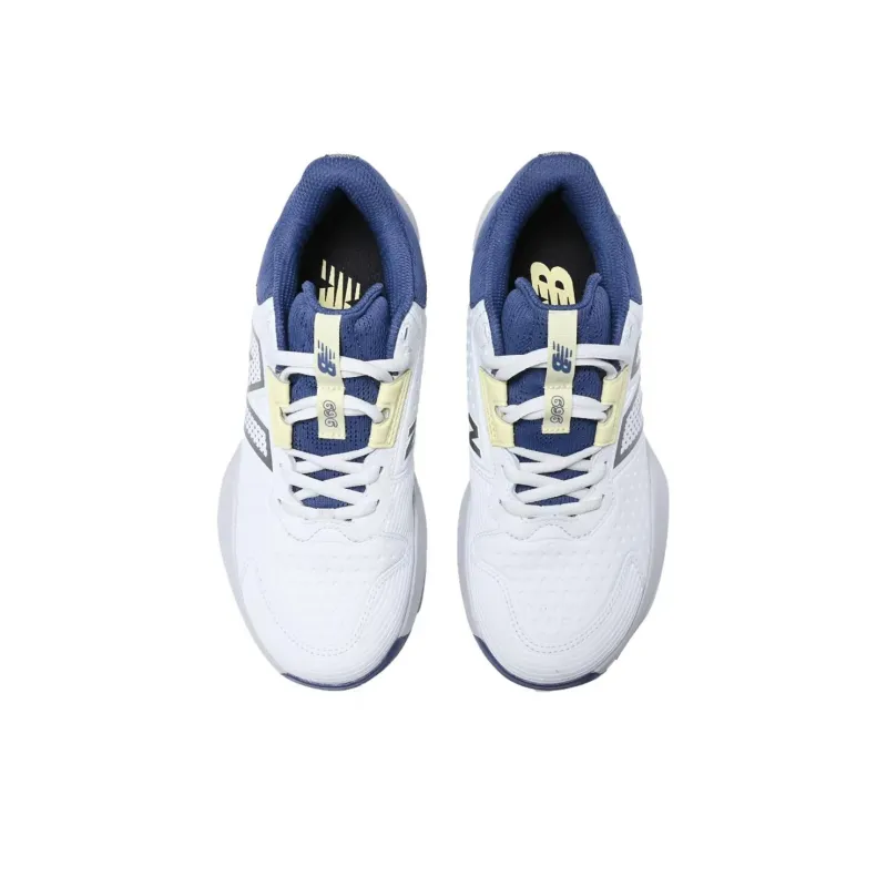 New Balance NB 696v6 Abrasion Resistant Low Top Tennis Shoes Women's White-4