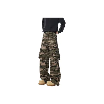 OCTO GAMBOL Casual Pants Unisex Army Green