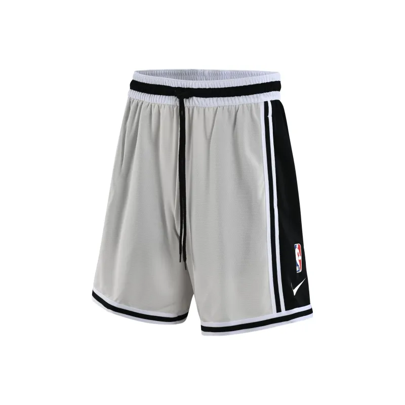 Nike Basketball Shorts Men Phantom Gray/White/Black/White/White-0