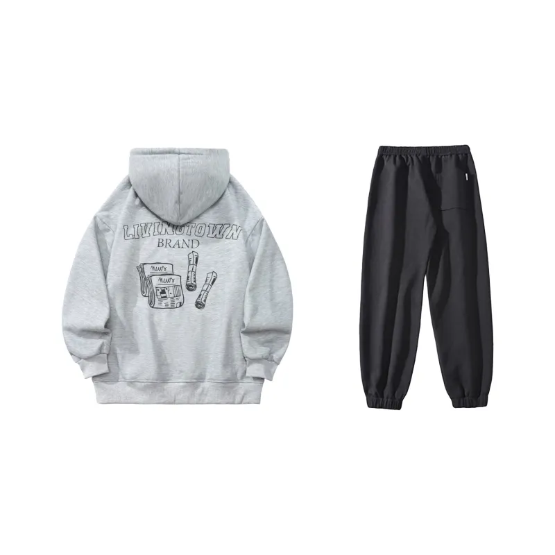 LIVINGTOWN Sweatshirt Sets Unisex-8