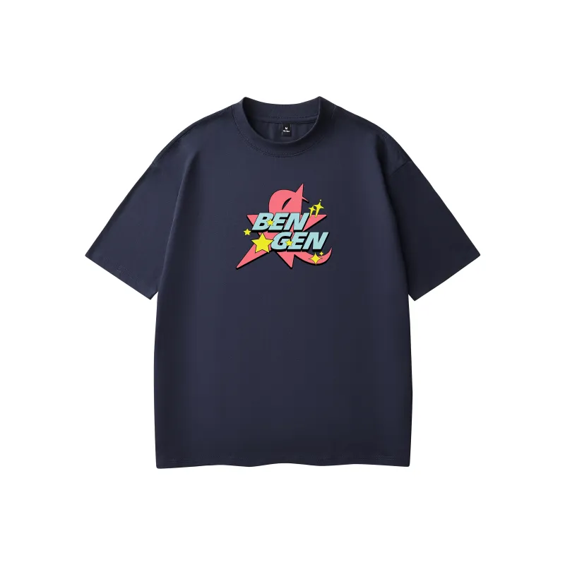 BENGEN Drop Shoulder Sleeve T Shirt Unisex-8
