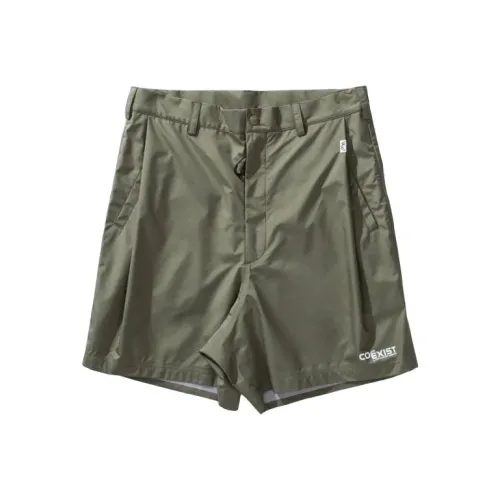 COMFY OUTDOOR GARMENT Casual Shorts Men's Khaki Green