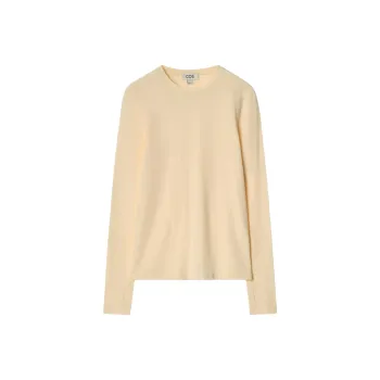 COS T Shirts Women's Yellow