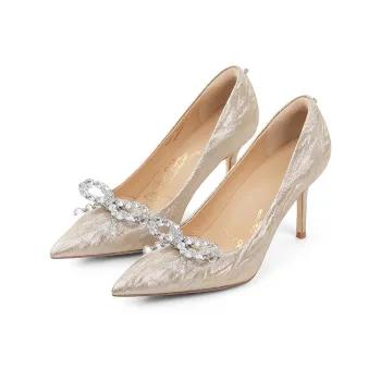 7or9 Mermaid Princess Slim Heel High Heels Women's