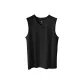 V-Neck 1 Pack (Black) 100% cotton Breathable/Shoulder Width High-Rebound