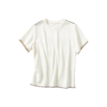 Le Alfashionline Set in Sleeve T Shirt Women's