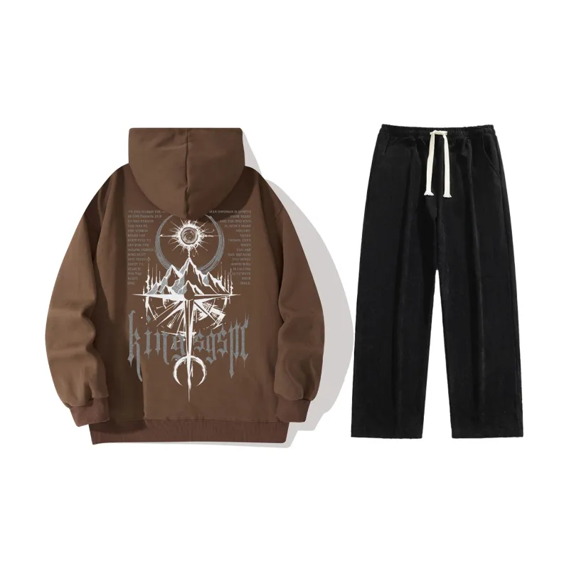 Kingsgspc Sweatshirt Set Unisex-20