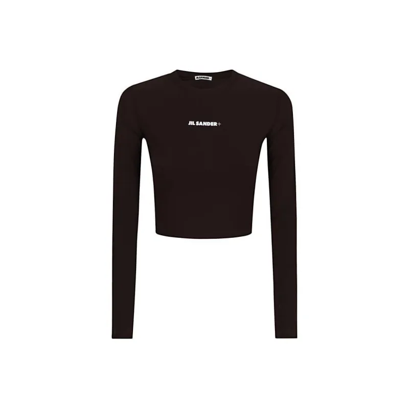 JIL SANDER + Logo Printed Swim Top-0