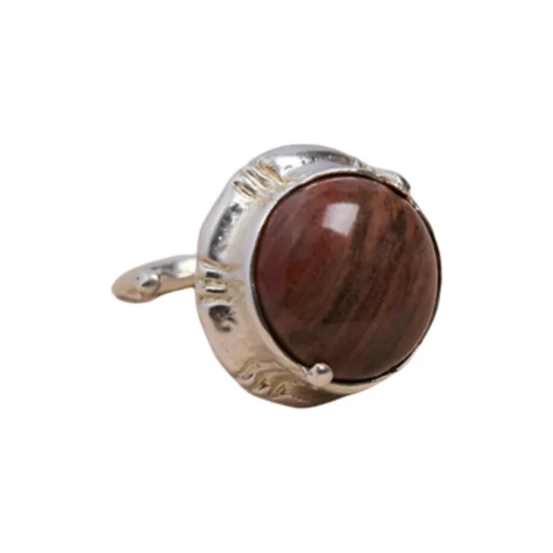 FOUNDRY BOUNDARY 925 Sterling Silver White Gold Plated Rings Unisex Gold/Silver-2