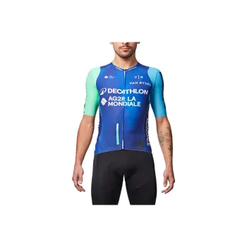 DECATHLON VAN RYSEL AG2R La Mondiale Cycling Clothing Unisex Blue