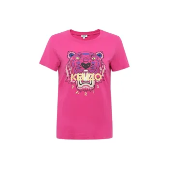 KENZO T-Shirts Women's Rose Red