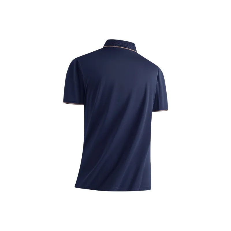 Red bean Polo Shirts Men-4