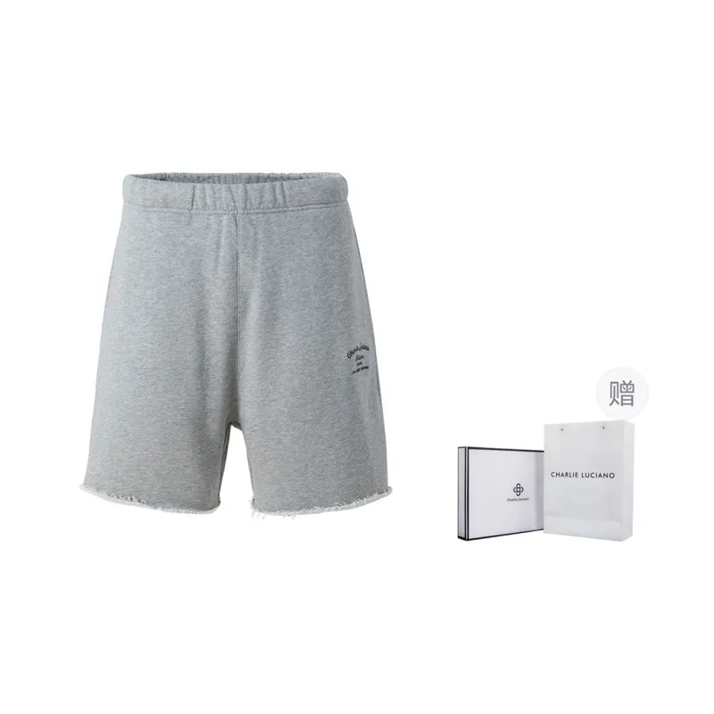 Charlie Luciano Casual Shorts Unisex Gray-0