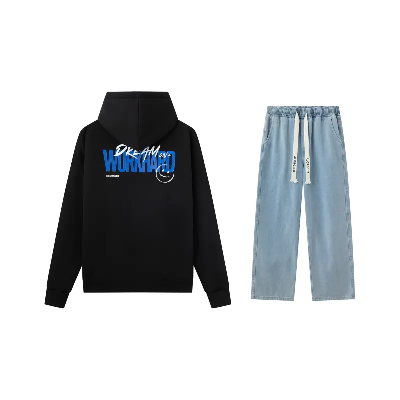 ALORGEEK Sweatshirt Sets Unisex-2