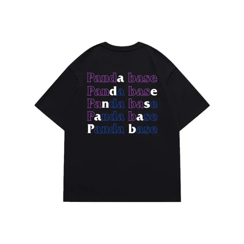 PANDA BASE T Shirts Unisex-2
