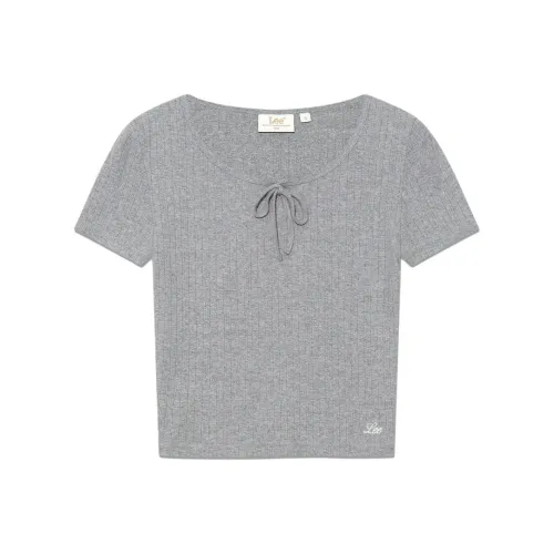 Lee T Shirts Women's Gray