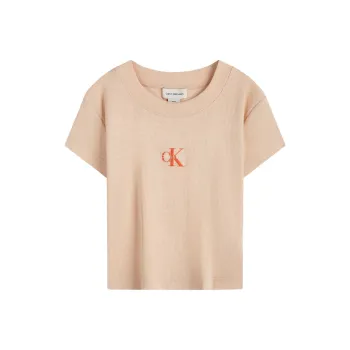 CALVIN KLEIN T Shirt Women's Light Orange