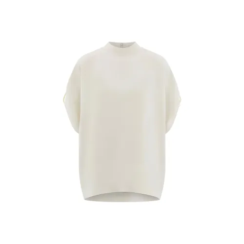 Ferragamo Turned Up Sleeve Crewneck T Shirt