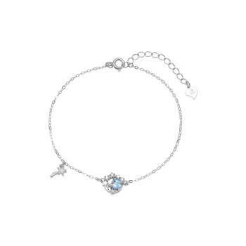 DAWO 999 Fine Silver Bracelets Women's