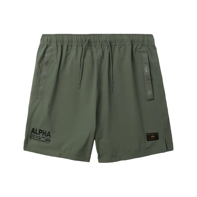 Alpha Industries SS24 Casual Shorts Unisex Army Green-0