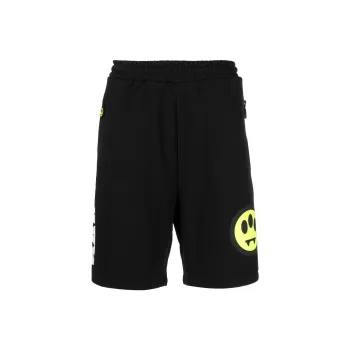 Barrow Logo Print Bermuda Shorts