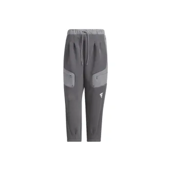 Adidas FW24 FUSTL P KN PT3 Casual Pants Men's Dark Gray/Gray