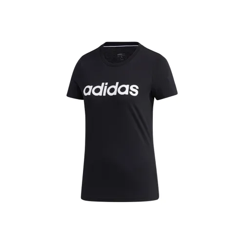 Adidas Neo Set in Sleeve T Shirt Women's Black