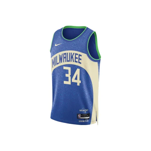 nike Rose Giannis Antetokounmpo Milwaukee Bucks City Edition 2023/24 Men's nike Rose Dri FIT Nba Swingman Jersey