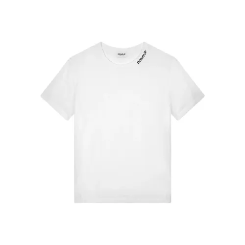 Dondup Drop Shoulder Sleeve T Shirt Women's White