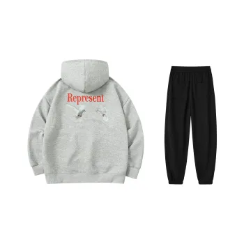 ALORGEEK Sweatshirt Sets Unisex