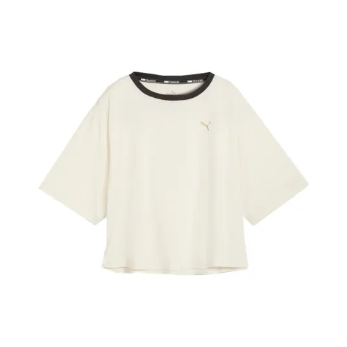 PUMA CONCEPT Women's Training Rosewater Top T-Shirt Women's Ecru