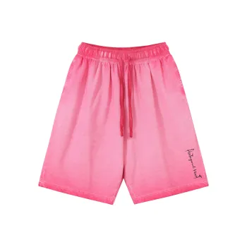 PENTAGONAL HEART Knitted Fabric Casual Shorts Unisex
