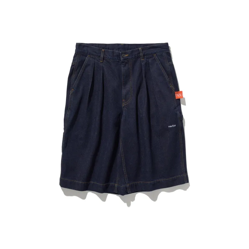 Nautica White Sail SS24 Casual Shorts Unisex Navy Blue-0
