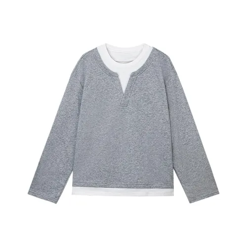FORNI T-Shirt Women's Gray White
