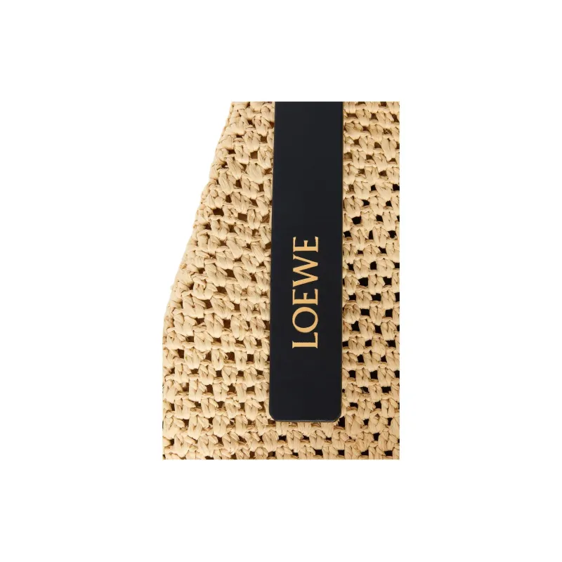 LOEWE Raffia Hobo Bag Shoulder Bag Trumpets Women's-4