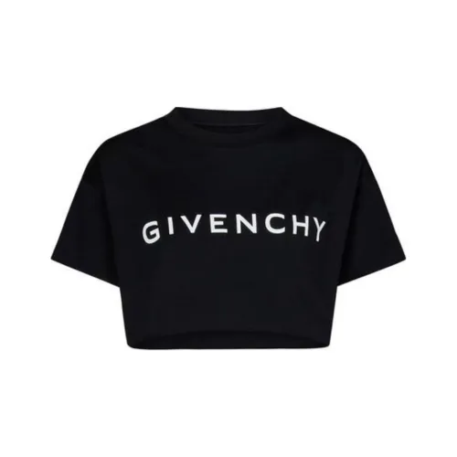Givenchy Cropped Tee 'Black'