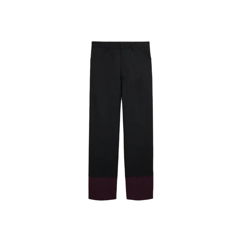 ZARA Stefano Pilati Collaboration Casual Pants Men Black-0