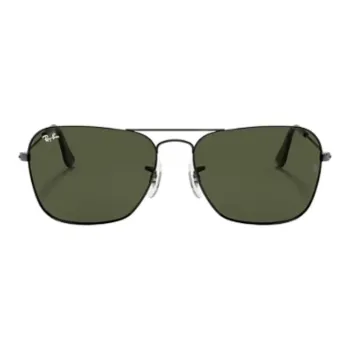 RayBan Metal Aviator Sunglasses Unisex Black
