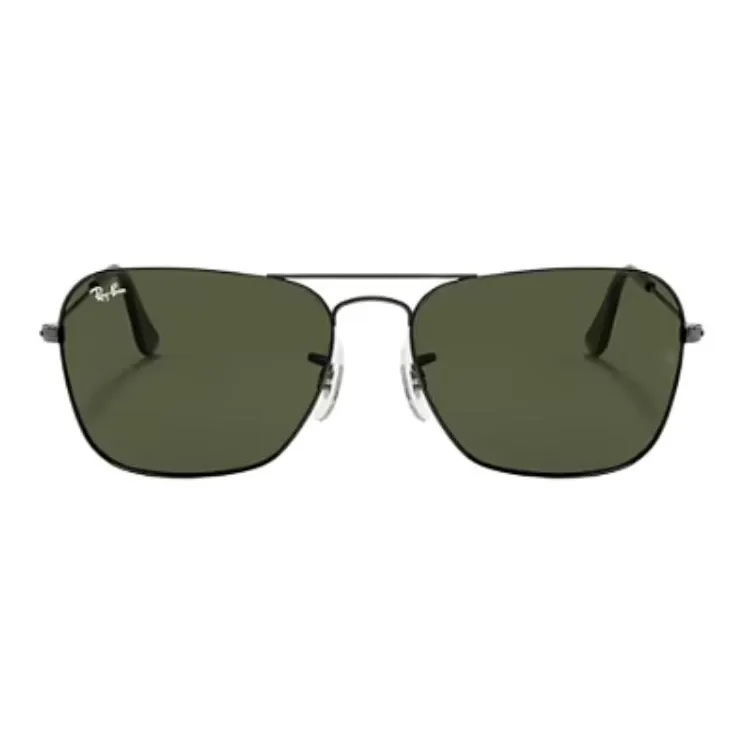 RayBan Metal Aviator Sunglasses Unisex Black-0