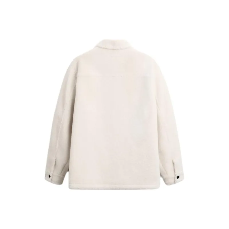 ZARA Jackets & Coats Men's Raw White-1